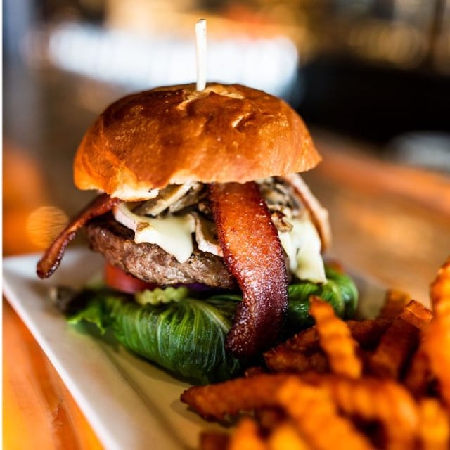 Elk Burger.