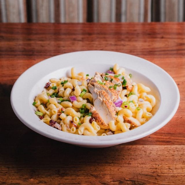 Asiago Smoked Chicken Pasta.